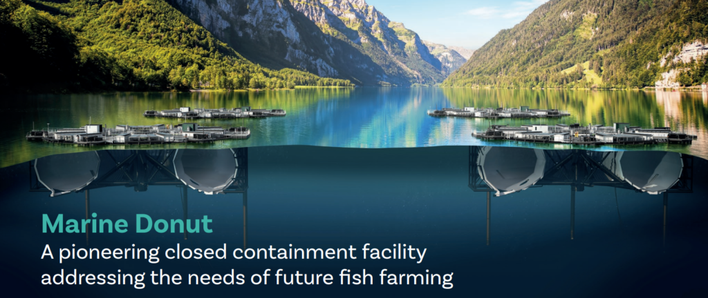 Norway’s fully enclosed deep-sea aquaculture equipment “Marine Donut” was officially delivered to Salmon producer SalMar on July 10